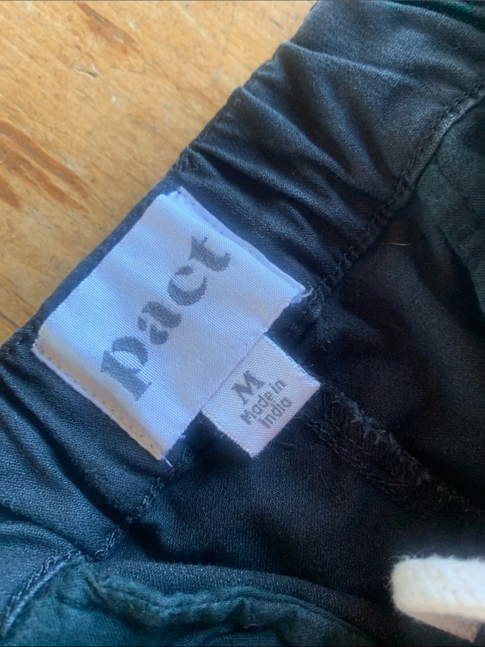 Pact Straight Leg Women's Pants in Black - Picture 2 of 16